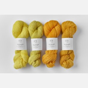 Plantefarvet - Lys Gul, Gran Knudegarn,