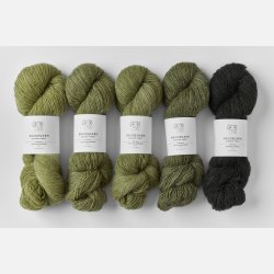 Plantefarvet - Lys Grn Knudegarn