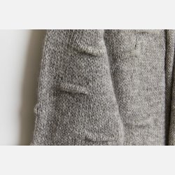 Cardigan med streger