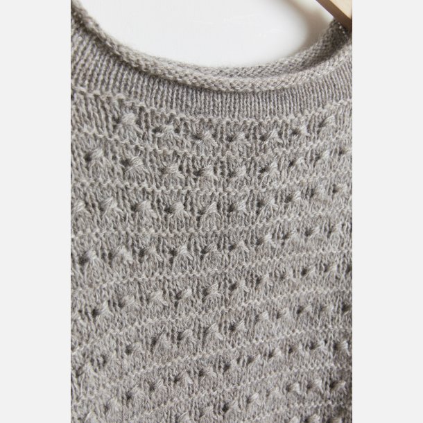 Sweater med viklemasker - voksen.