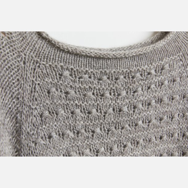 Sweater med viklemasker - voksen.