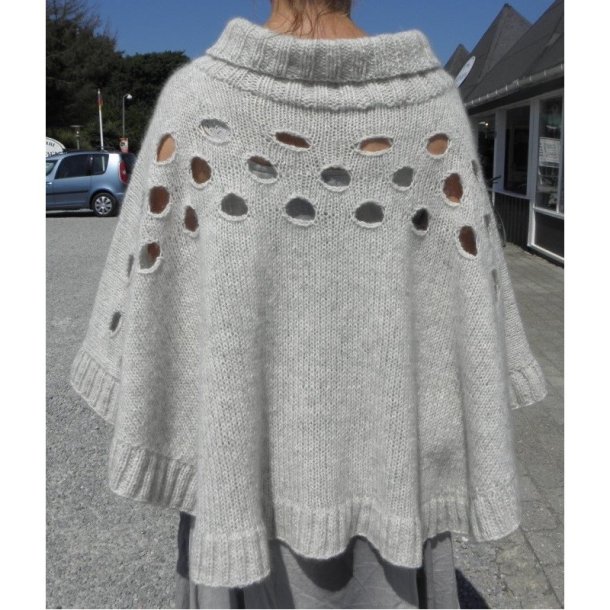 Poncho med Ostehuller